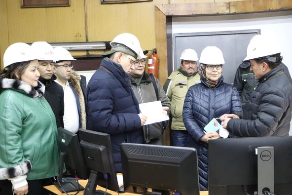 посетили Алматинскую ТЭЦ-2, расположенную в Алатауском районе