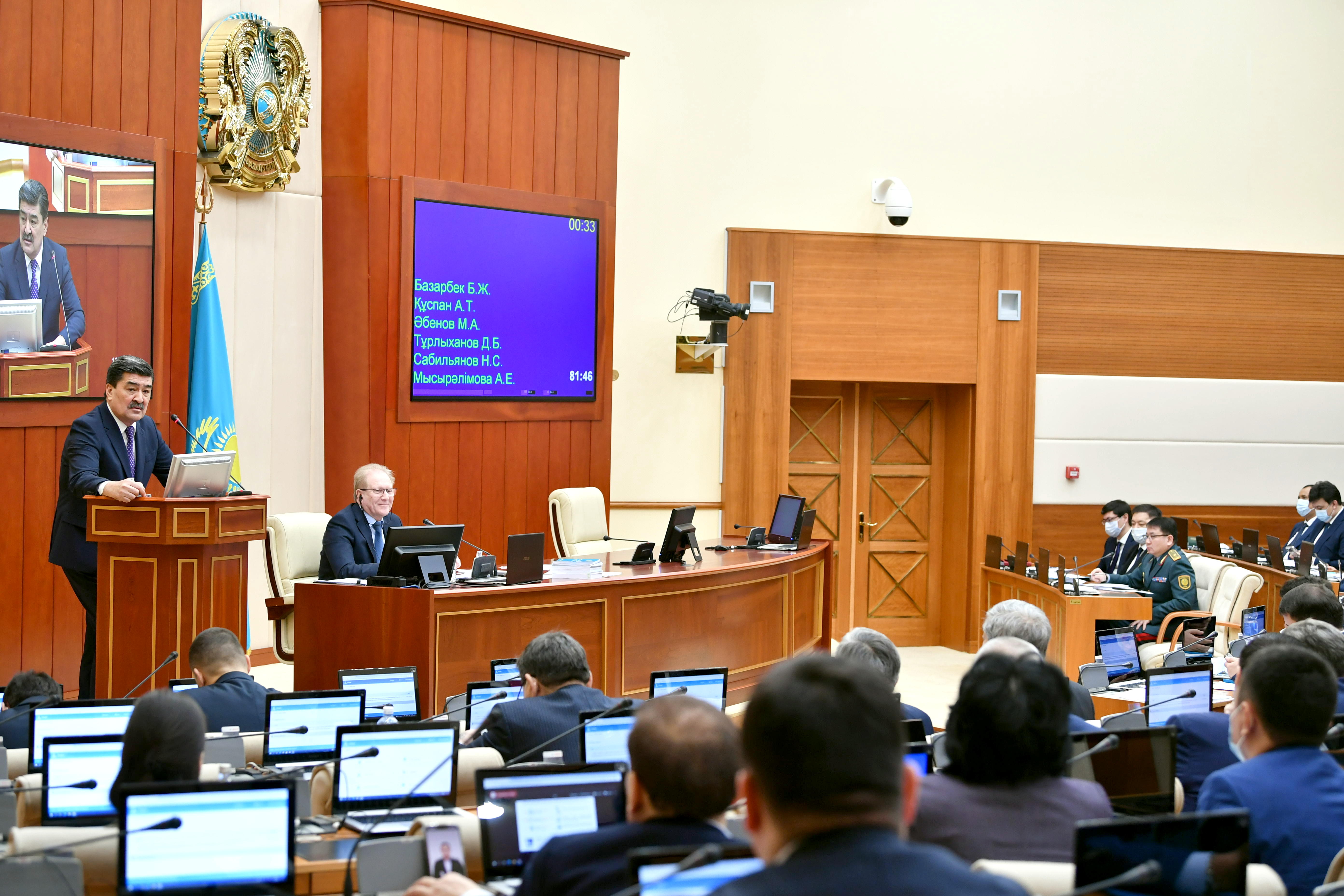 Меры борьбы с лесными пожарами обсудили на Правительственном часе в Мажилисе