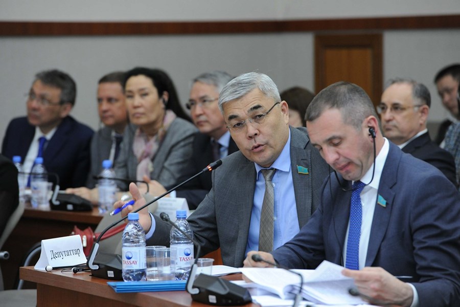 16.05.2019 Presentation in the Mazhilis: Reports of the Government and the Accounts Committee - on the execution of the budget-2018