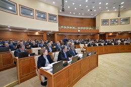 10.06.2019 Government hour in the Mazhilis: on the development of the electric power industry

