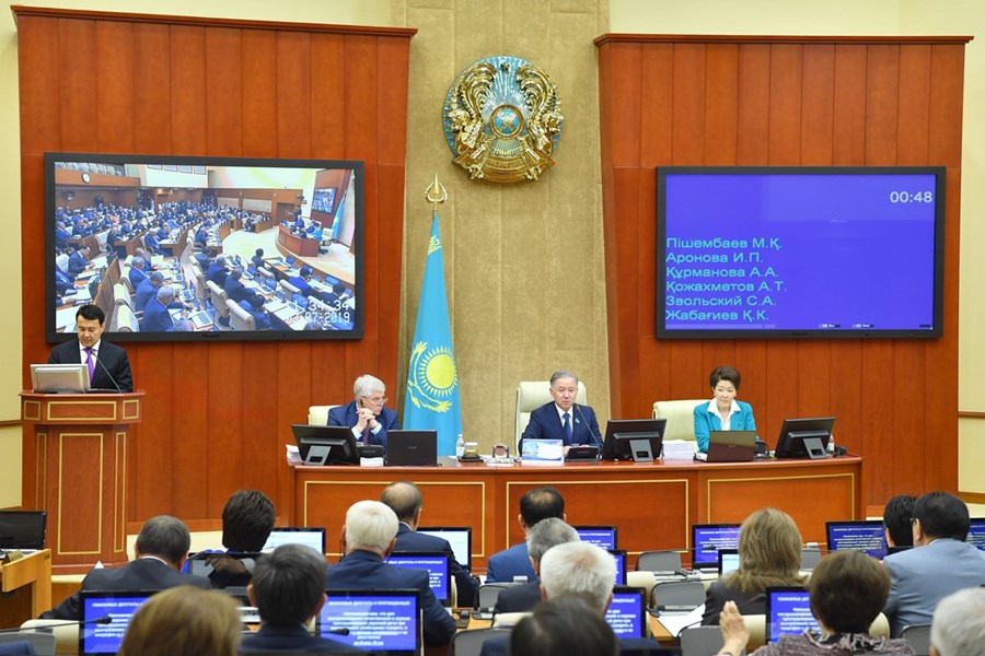 03.07.2019 Mazhilis approved the amendments to the republican budget for 2019-2021. 
