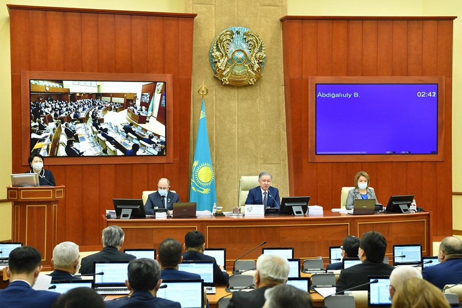 24.02.2021 Members of the Mazhilis approved legislative amendments on visual information in the first reading