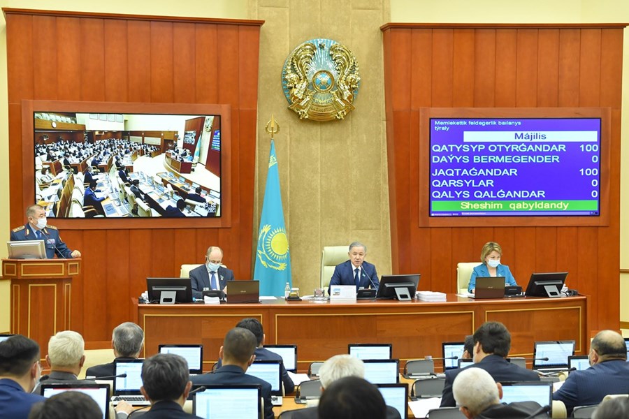 19.05.2021 The Mazhilis approved the draft laws aimed at improving the legislation in courier service communications in the first reading as well as the legal regulation of the distant work 