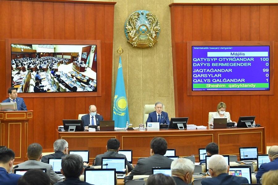 02.06.2021 The Mazhilis approved in the first reading a package of amendments to the Administrative Offences Code regarding development of land relations, as well as redistribution of powers between the levels of government