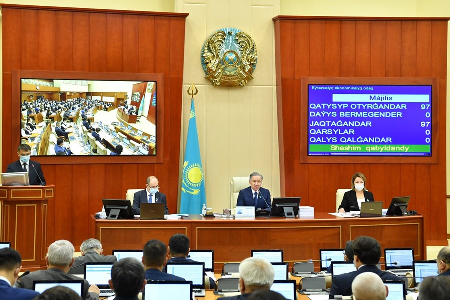 13.10.2021 Mazhilis approved the legislative amendments concerning energy-saving and energy-efficiency measures in the first reading 