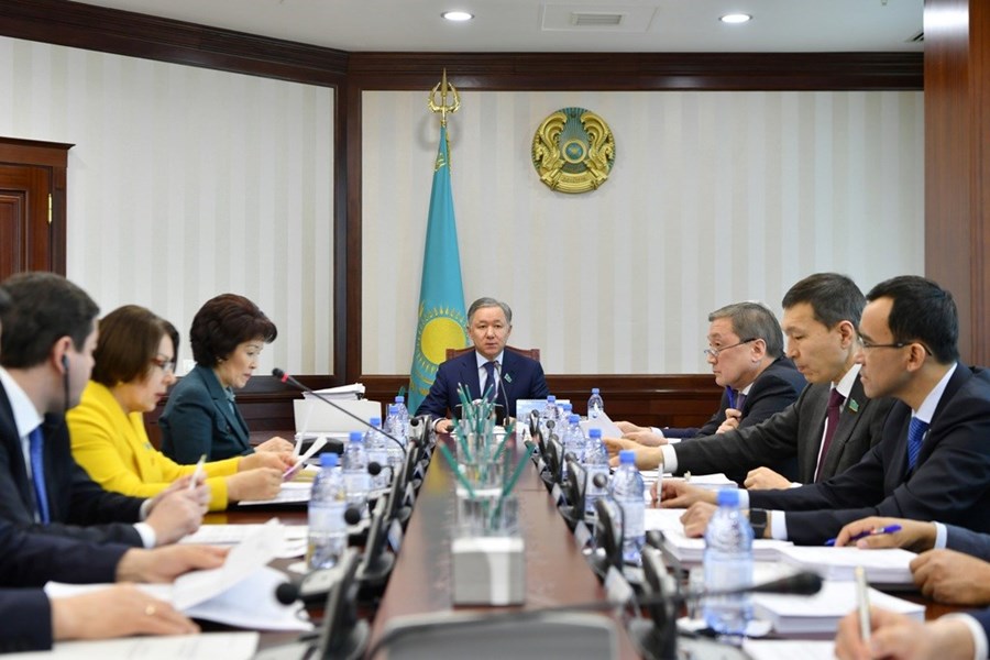 13.02.2017 the draft law “On introduction of changes and additions to some legislative acts of the Republic of Kazakhstan on improving law enforcement system” are introduced to the Chamber for consideration in the first reading 